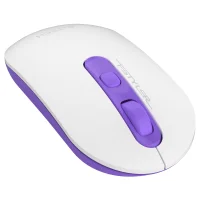 Мышь A4Tech Fstyler FG20S Tulip (белый/фиолетовый) фото 2